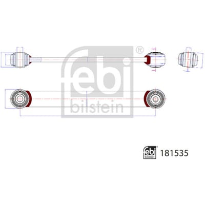 Stabilisatorstang FEBI BILSTEIN 181535