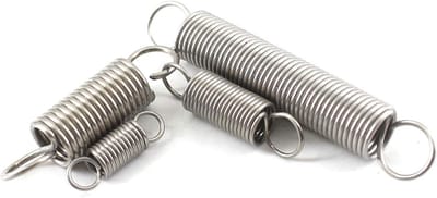 Trekveer met Haken - Verlengveer - Bevestigen en Spannen - Dubbele Haak Ontwerp - 5 stuks 1.2x12x40mm - Metaal