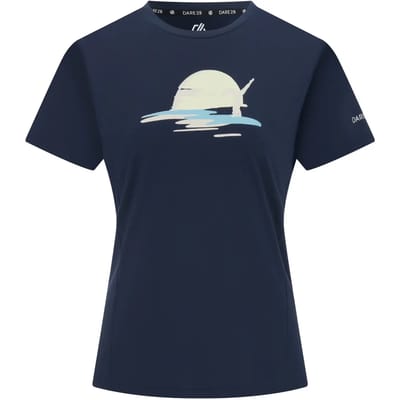 Dare2B Tranquility III T-shirt met korte mouwen en grafische print voor dames
