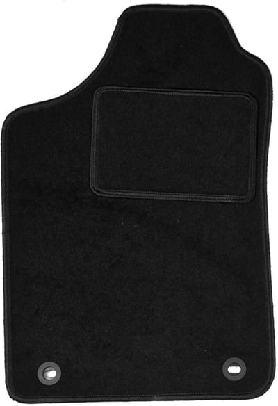 Bestuurdersmat zwart voor: Renault 19 cabrio, hatchback, sedan, chamade (1988-1996)