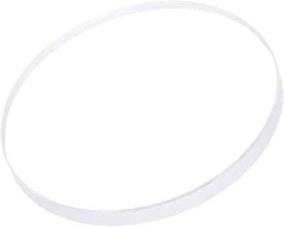 Vervangend vlak horlogeglas, mineraal kristal lens, 40mm x 2.5mm, reparatie onderdelen voor horlogemakers, transparant en duurzaam horlogeaccessoire