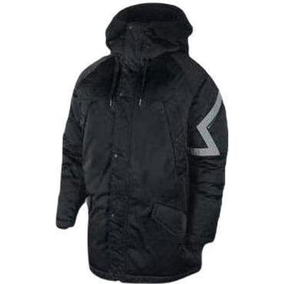 Jordan Casual Sport Warm Hooded Verdikte Mid-Lengte Donsjack Heren Bovenkleding Zwart AA1952-010 XL black