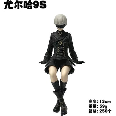 13-15cm YoRHa No.2 Type B Type A Figurine d'Action Modèle Collection Jouet Belle Fille Accessoires Poupée