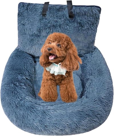 Autostoel Hond - Reismat Huisdier - Veilig Rijden - Antislip Bodem - 36 x 34 x 20 cm - Niet gespecificeerd