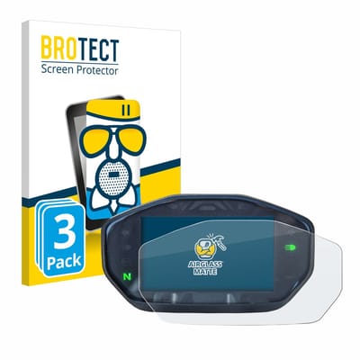 BROTECT - Screenprotector voor Ducati Monster / Monster + 2021 - Folie Beschermfolie Beschermglas matte 3 Stuks