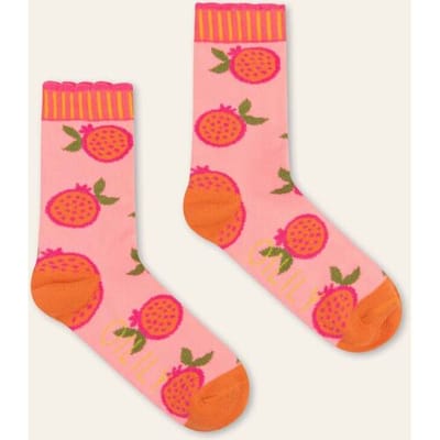 Oilily Mandi Sokken- maat23-25 Sweet Roze