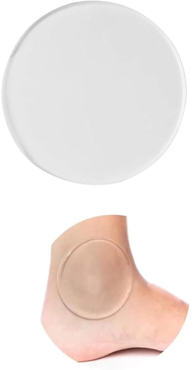 Enkelpads - Gelkussentjes Bescherming - Comfortabel Sporten - Voorkomt Blaren - 2 Stuks - Transparant