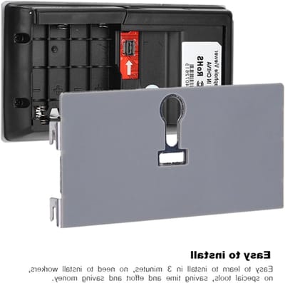 Digitale 3.5 inch LCD deurspion met 120 graden kijkhoek, foto en videofunctie voor beveiliging van uw huis
