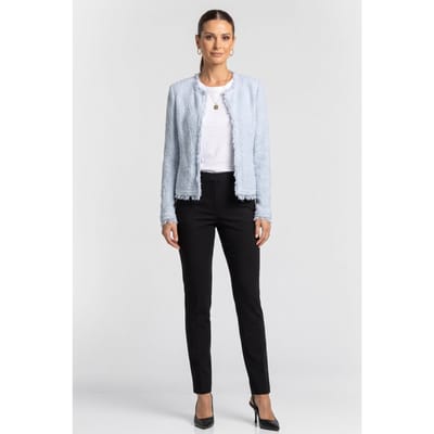 IRO Paris Shavani Jacket Fogged Blue Size: 42 | Blazers Outlet | Dames | Blauw