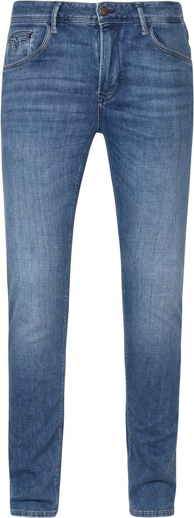 Vanguard - V85 Scrambler Jeans SF Mid Wash - Heren - Maat W 35 - L 34 - Slim-fit