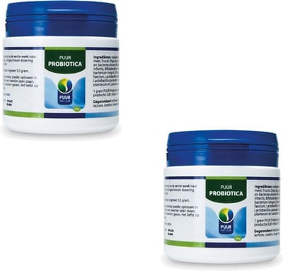 Puur Natuur Probiotica - Voedingssupplement - Darmen - 2 x 50 g