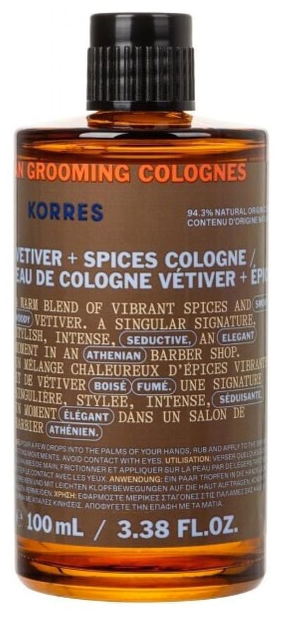 Korres Athenian Grooming Eau de Cologne Aftershavebalsem & -lotion Heren 100 ml