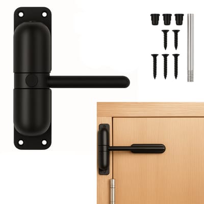 Myon Home Deurdranger – Hydraulisch & Verstelbaar – Tot 60KG – Voor Binnen & Buiten – Inclusief Bevestigingsset – Automatische Deursluiter – Duurzaam & Onderhoudsvrij