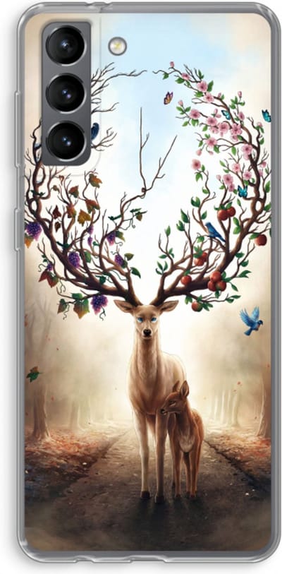 Case Company® - Hoesje geschikt voor Samsung Galaxy S21 hoesje - Seasons Change - Soft Cover Telefoonhoesje - Bescherming aan alle Kanten en Schermrand