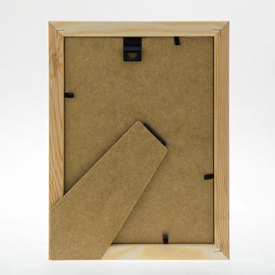 ZEP - Houten fotolijst wit met passe-partout Regent 4 formaat 13x18 / 18x24 cm - V32184