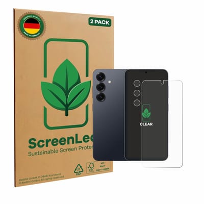 2 Stuks Screenprotector voor Samsung Galaxy S25 Enterprise Edition (Voor+Camera) - Hoogwaardige Beschermfolie transparant