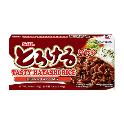 S&B Meal Kit: Heerlijke Japanse Hayashi Rice Sausmix - Maaltijdpakket voor een authentiek gerecht (160 g)