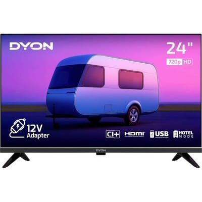 Dyon LED-TV 60 cm 24 inch Energielabel E (A - G) Zwart