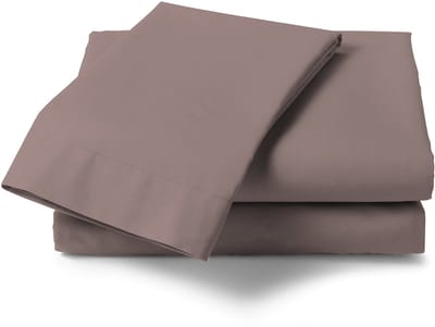 Heckettlane Laken Elementi - Onderlaken 160x290 cm - Bedlaken van 100% Katoen-Satijn - Roze