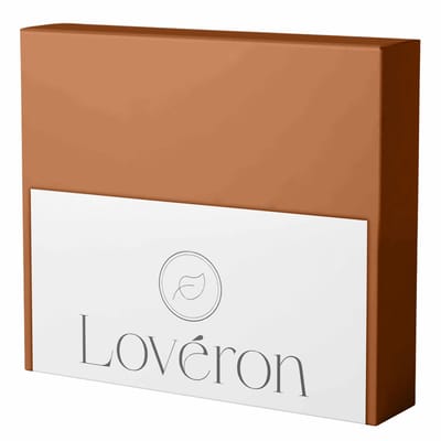 Lovéron kussensloop - Katoen - 2 stuks - 40x60 cm - Terra