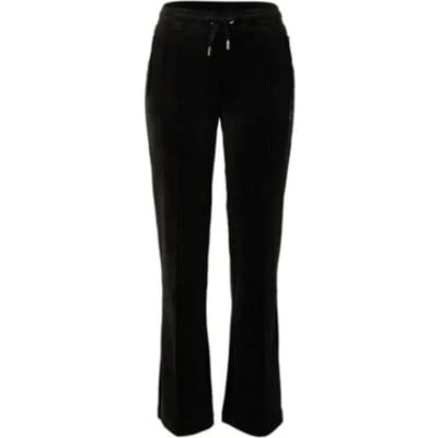 Juicy Couture Juicy Couture Christine Classic Velour Low Rise Pant ZWART - Maat XS