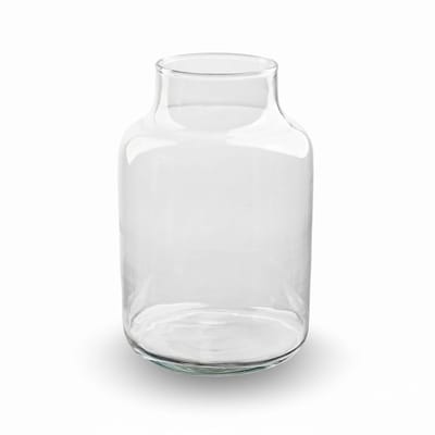Fles 'Little Milky' - Gerecycled glas Ø 17 cm ↑ 25 cm