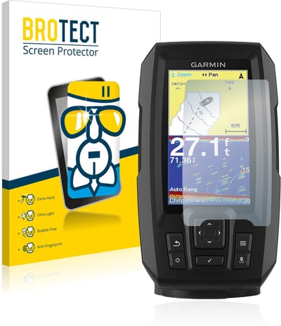 Screenprotector voor Garmin Striker Vivid 4cv Beschermglas transparant