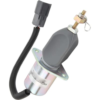 Électrovanne d'arrêt de carburant 1751ES‑12A3UC12B1S Électrovanne d'arrêt de carburant moteur pour moteurs marins DC12V