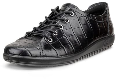 ECCO ECCO SOFT 2.0 Dames Veterschoenen - Zwart