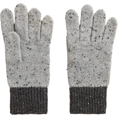 White Stuff Albie Knit Gloves Grey Multi Maat: OS | Handschoenen Outlet | Heren | Grijs