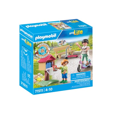 PLAYMOBIL My Life Boekenruil voor boekenwurmen - 71511