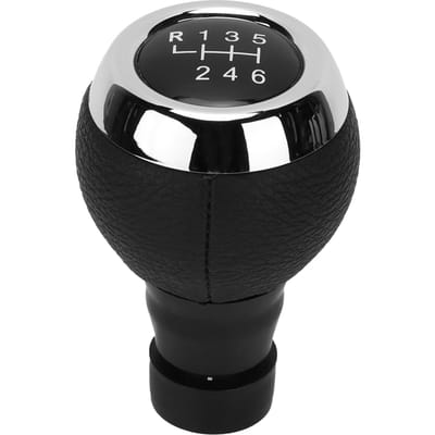 6 Versnellingen Versnellingspookknop Hendel Accessoire Vervanging voor R55 R56 R57 R58 R59 R60 R61 black