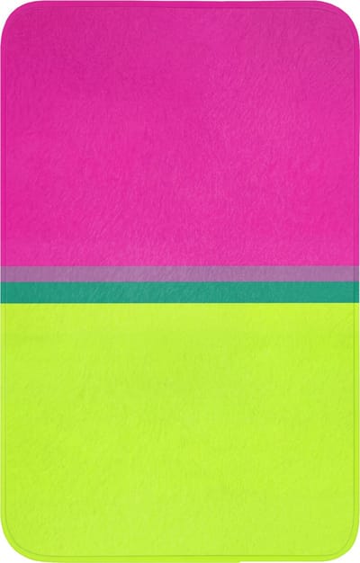 WC mat 50x80 cm - Antislip - Strepen - Modern - Kleurrijk - Toiletmat - Vloermat - Douchemat - Toilet tapijt - Toiletmatten