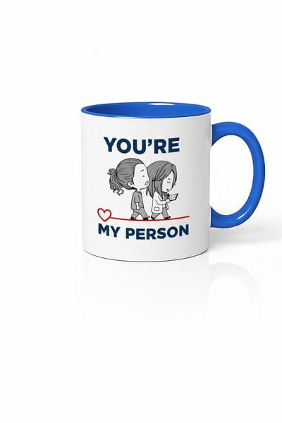 You're My Person Mok - Grey's Anatomy Vriendschap en Liefde Cadeau