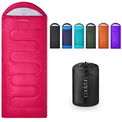 Ultralichte Outdoor Slaapzak voor 3-4 Seizoenen, Compact en Comfortabel voor Kamperen en Wandelen
