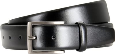 LINDENMANN leren heren riem - zwart