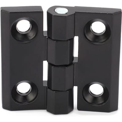 Scharnierschroefmontage Dubbelgecomprimeerde Veer Zinklegering Eenheid Kastdeur Activiteitsapparaat 58 x 58mm
