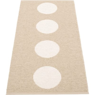 Pappelina - Vera vloerkleed - beige - 70 x 150 cm