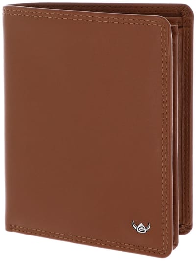 Golden Head Leren portemonnee Polo RFID Protect Kombischeintasche 1230 Cognac bruine