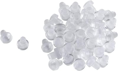 Afdekdoppen Glas - Beschermdoppen Meubels - Meubels Beschermen - Anti-slip Werking - 6 mm - Transparant