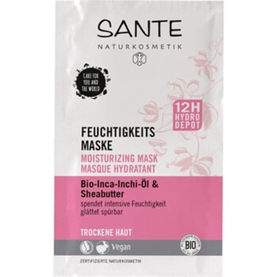 Hydraterend en voedend Sante Biologisch Hydraterend Masker - Inca Inchi Olie Sheaboter