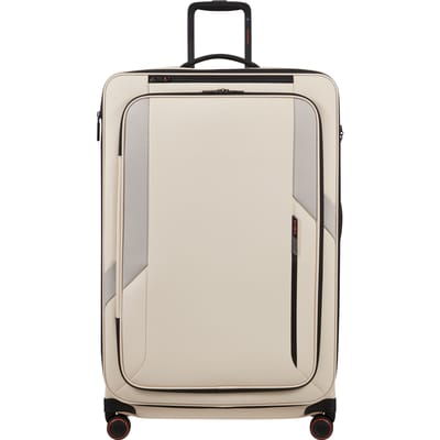 Samsonite Koffer - Glazed spinner 84/32 (4 wiel) lichtgewicht koffer - 54 x 84 x 36/39 cm - uitbreidbaar - Sandstone - 178 l