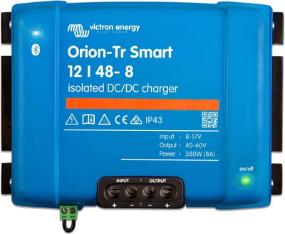 DC-DC Lader - Accu Oplader - Energie Conversie - Geïsoleerd Bluetooth - 8 x 18.6 x 13 cm