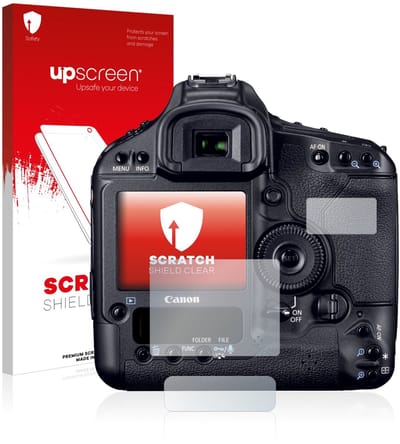 upscreen - Screenprotector voor Canon EOS 1D Mark IV - Folie Beschermfolie transparant