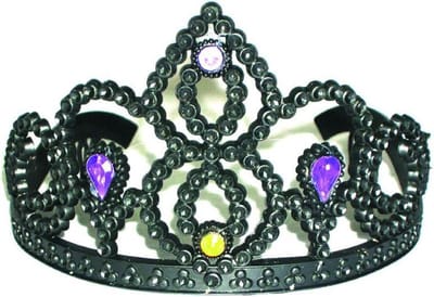 Zwarte tiara