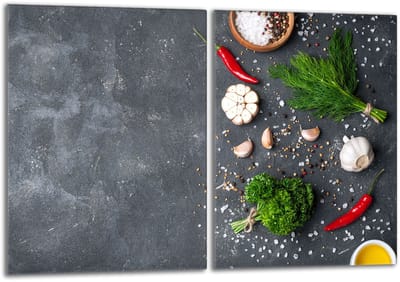 TMK ArtDeko - Beschermplaat - Slaak - 40x52cm - Gehard Glas