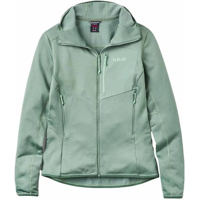 Dames hoodie met rits Rab Ascendor Light