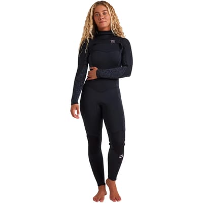 Vrouwen wetsuit Billabong Synergy Natural 4/3 mm Chest Zip