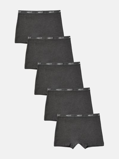 Next - Meisjes - Short Briefs 5 Pack - Grijs