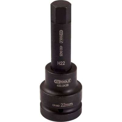 KS Tools 4500493 450.0493 Inbus Verwisselbare kop 22.0 mm 1 22 mm 1 (25 mm)
